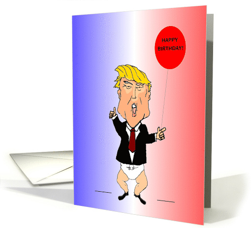 Trump Funny Birthday card (1456582)