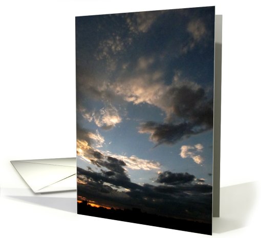 Night Clouds card (660418)