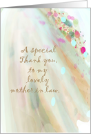 Thank you mother in law wedding day card