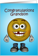 Lost Tooth Congratulations for Grandson card