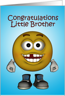 Lost Tooth Congratulations for little brother card