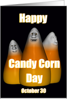 Happy Candy Corn Day October 30 card