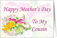 Mother’s Day to my Cousin card