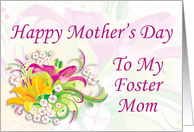 Mother’s Day to my Foster Mom card