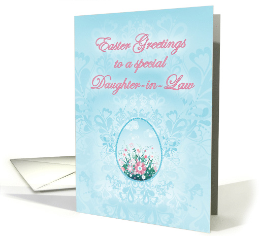 Easter Greetings to a Special Daughter-in-Law card (755769)
