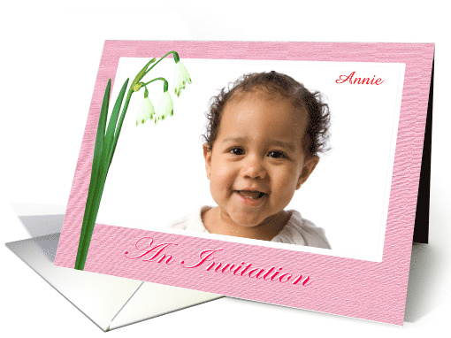 An Invitation to naming ceremony,For girl,... (1312350)