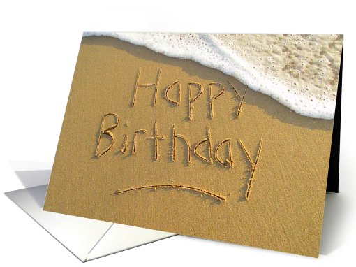 Happy Birthday card (602666)