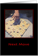 Next Move Chinese Chess Move -blank card