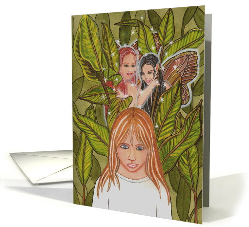 See! I toldja humans are REAL! - Fairy Art card (604332)