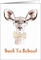 Back To School, sketch funny kudu card