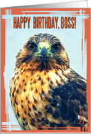 Happy birthday boss card