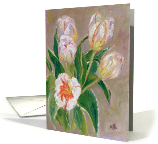 Thank you withTulips from Amsterdam card (1389038)