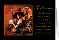 Halloween - Bewitching Night card