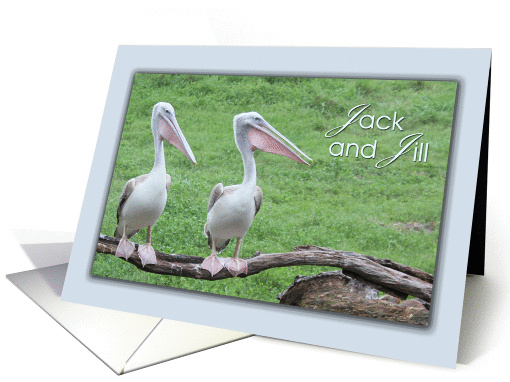 Jack and Jill - Stag and Doe Bridal Shower-Tropical Birds... (849266)