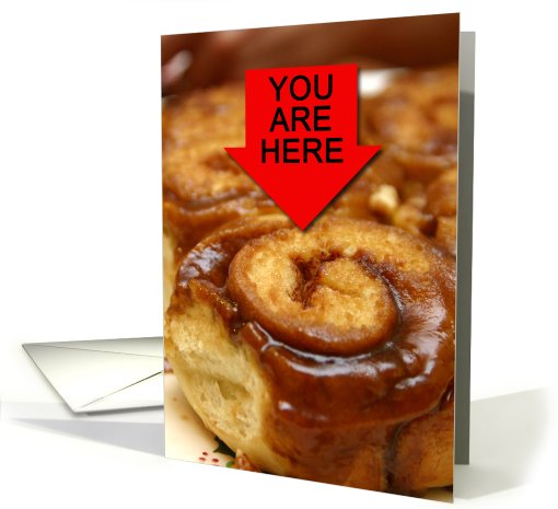 You're On a Roll--Congrats, Cinnamom Roll card (624291)