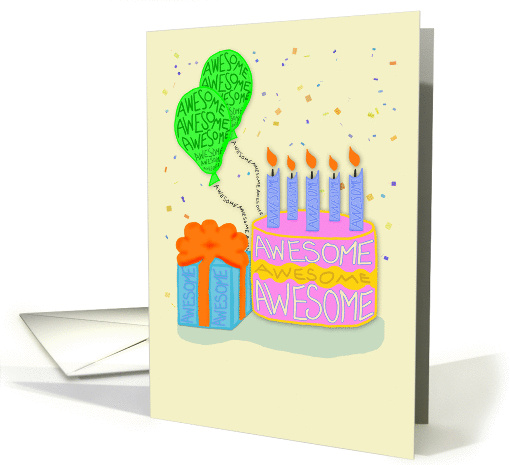 Birthday Made of Awesome-Happy Birthday card (944955)