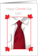 Happy Canada day Dad card