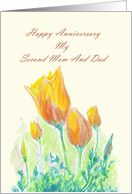 Mother and father in law anniversary card