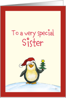 To a very special Sister card