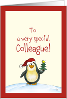 Christmas, Colleague card