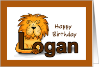 Happy Birthday Logan! card