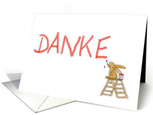 Danke - German Thank you card (871663)