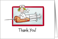 Nurse - Thank you! card