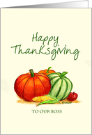 Happy Thanksgiving to our Boss card