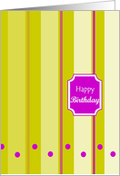 Happy Birthday - Pop Art card