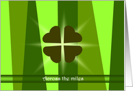 Happy St. Patric’s Day - Across the miles card