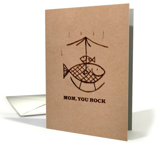 Mom, you rock - Mother's Day card (797972)