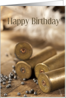 Trap Shooting Birthday Card