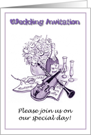 Wedding Invitation - please join us on our special day! card