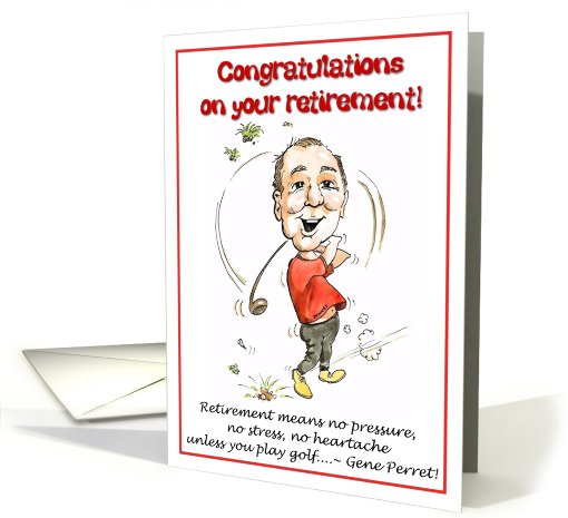 Congratulations on your retirement. card (764136)