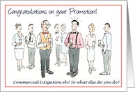 Congratulations on your Promotion! card