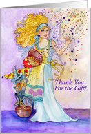 Glitter Fairy Thank You card