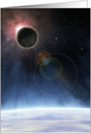 Outer Atmosphere of Planet Earth Card