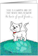 Special Friends Cat Sympathy Card