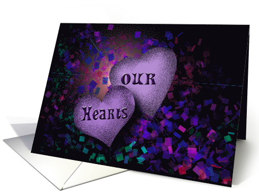 Our Hearts Belong Together Will You Be My Valentine? card (720299)