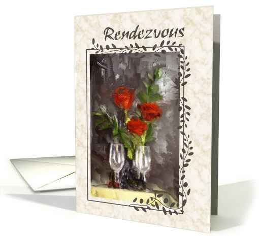 Valentine Rendezvous Adult Valentine card (897911)