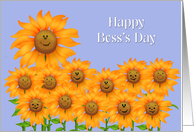 Happy Boss’s DayHumor, Sunflowers card