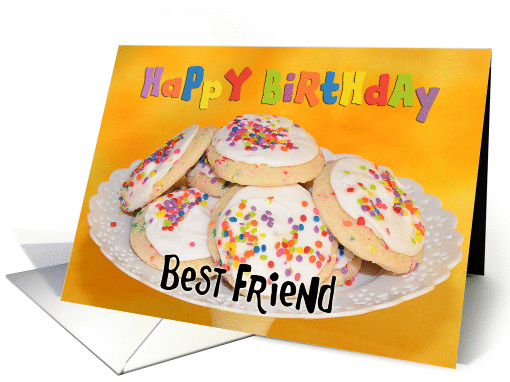 Best Friend Sweet Birthday card (1338284)