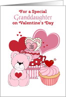 For a Special Granddaughter on Valentine’s Day card