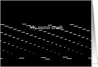 Simply Black - My Secret Crush card
