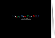 Simply Black - Happy New Year MILF card