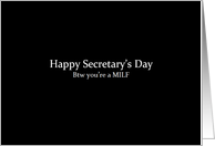 Simply Black - Happy Secretary’s Day MILF card