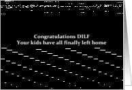 Simply Black - Congrats DILF kids finally left home card