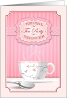Bridal Shower Tea Party Invitation card