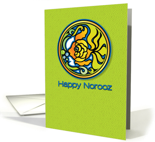Happy Norooz Persian New Year Goldfish card (1239348)
