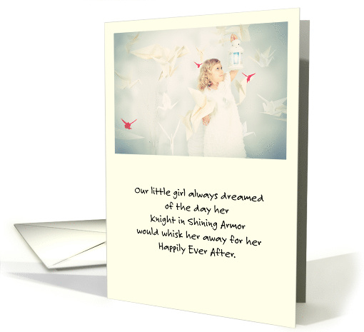 Mother's Day for Daughter's Mother-in-Law Little Girl Dreaming card